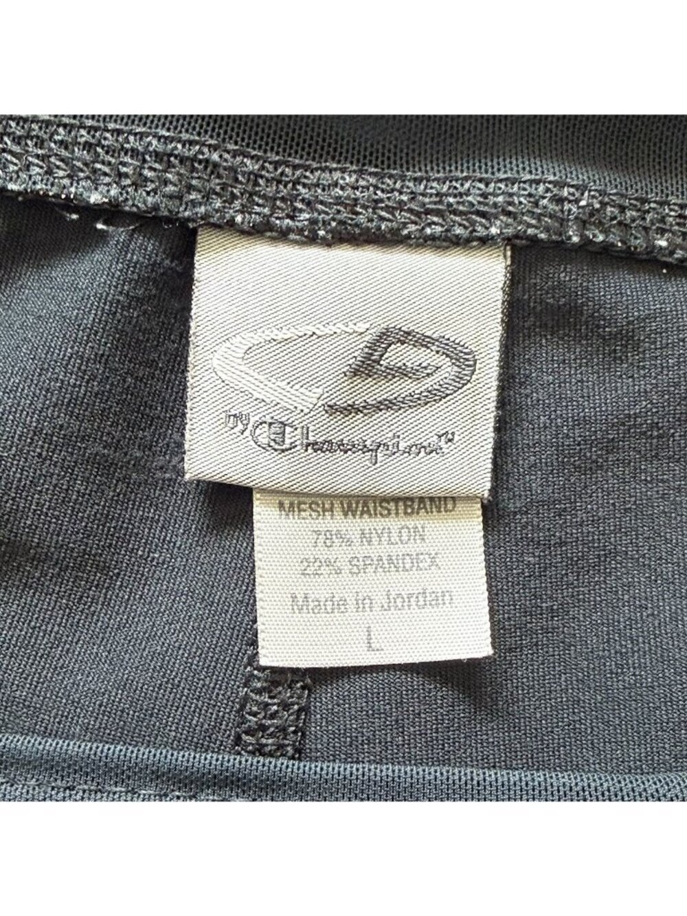 C9 Champion Biker Shorts Womens Large Blend Black Athletic - Picture 3 of 7